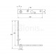 BOTTOM CORNER RAIL FLANGE H24